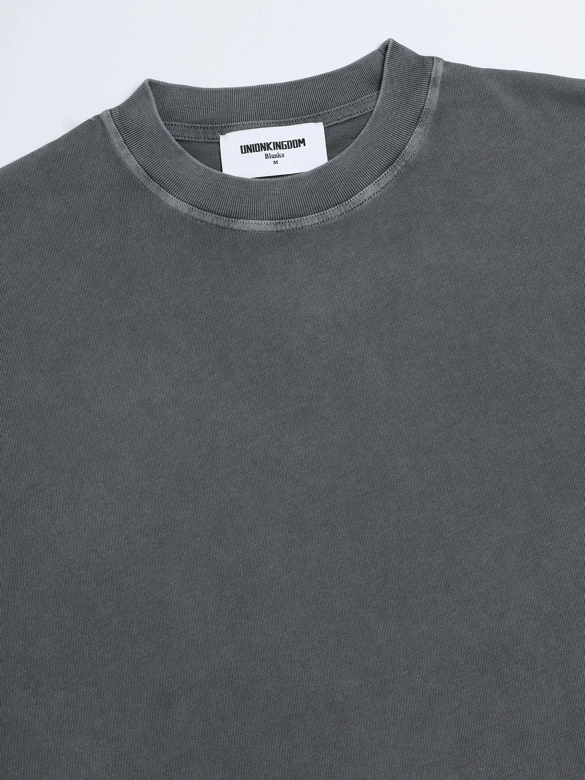 220 GSM LOOSE FIT 'WASHED GRAY' T-SHIRT - Image 5