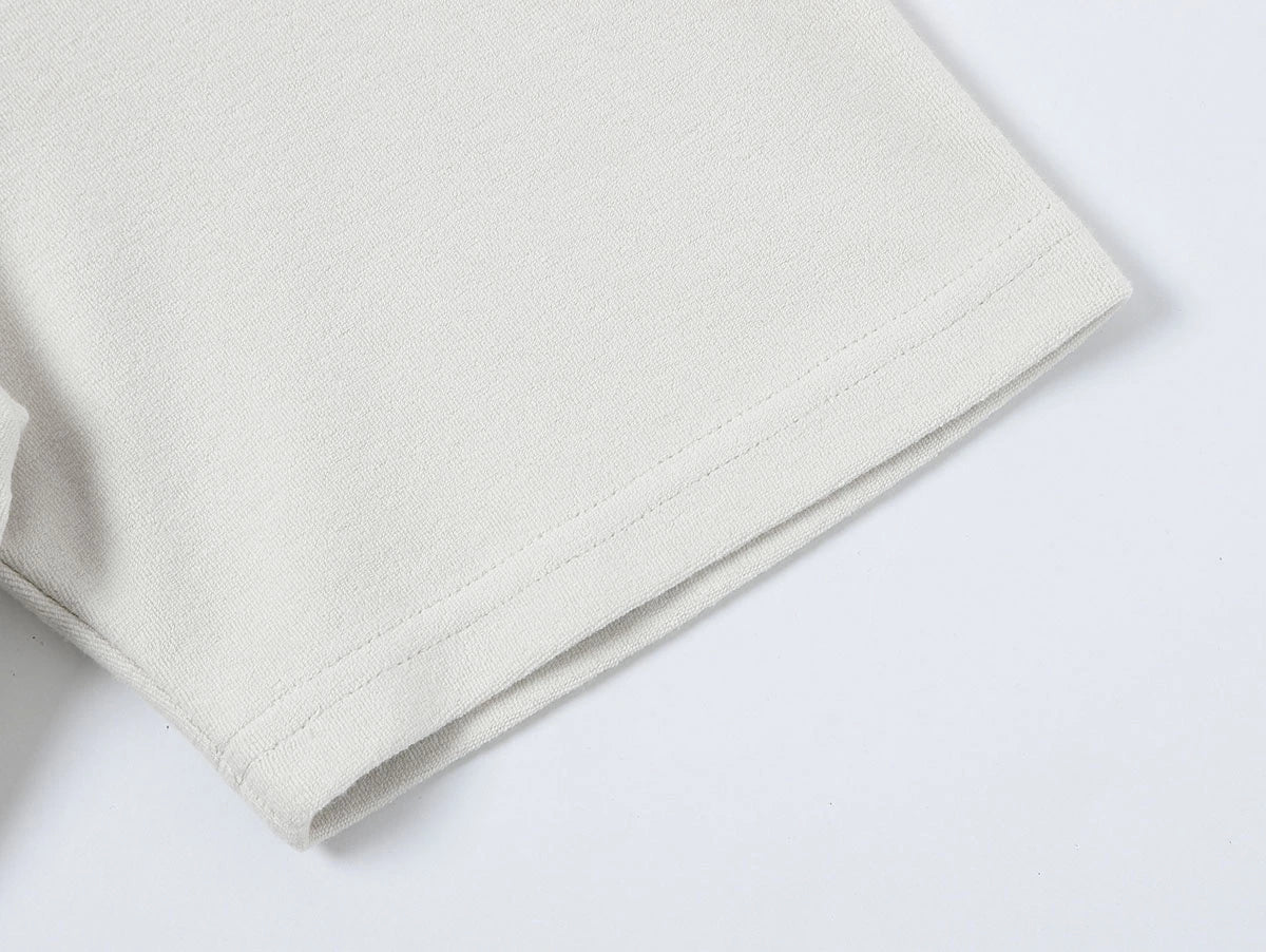 350 GSM NORMAL FIT 'OFF WHITE' T-SHIRT - Image 5