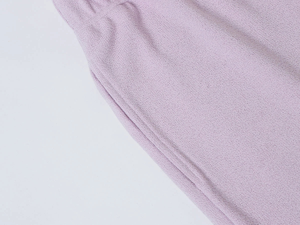 400 GSM COARSE NEEDLE 'LIGHT PURPLE' SHORTS - Image 6