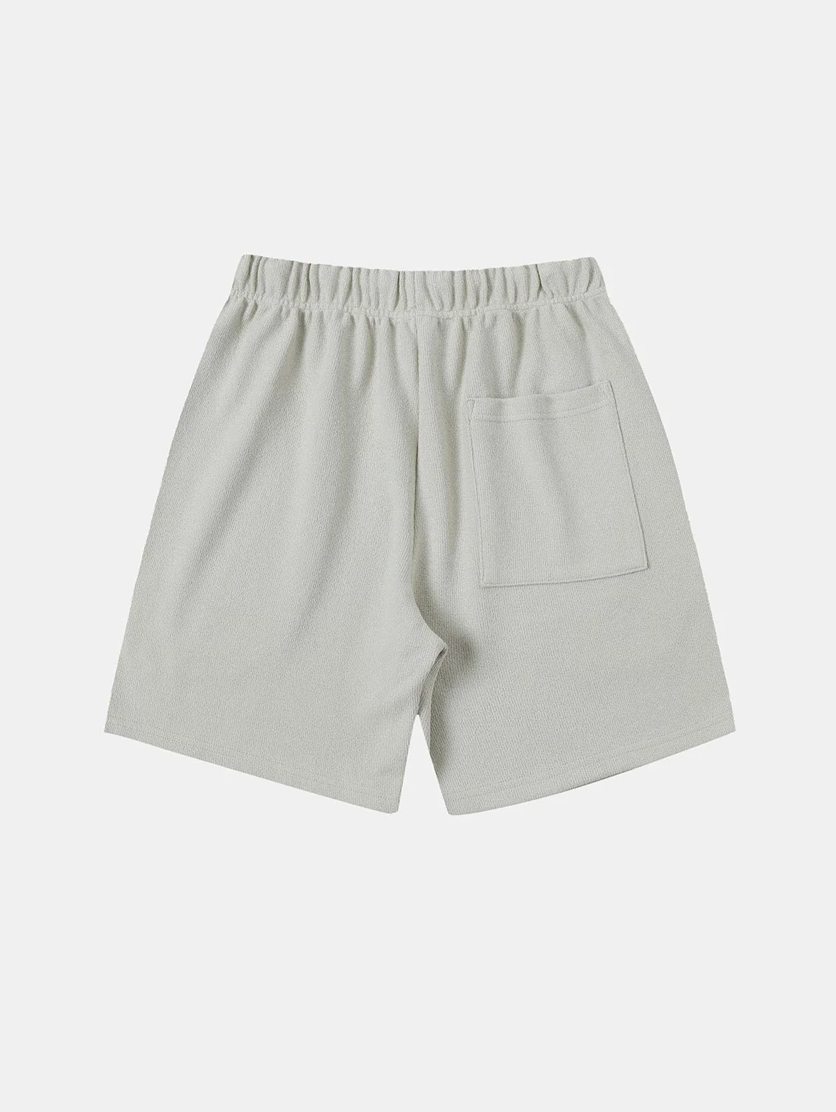400 GSM COARSE NEEDLE 'OFF-WHITE' SHORTS - Image 2