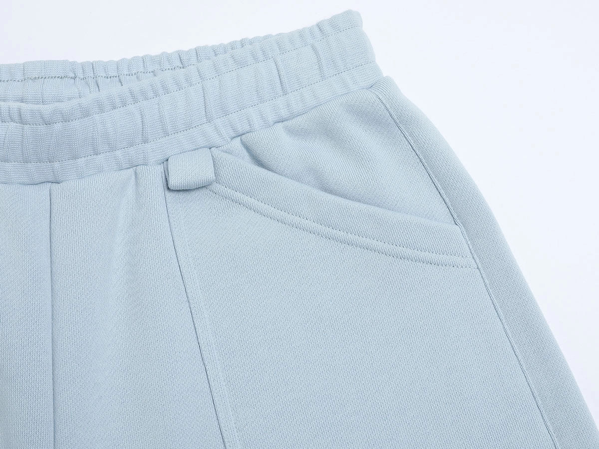 520 GSM COZEY BAGGY 'LIGHT BLUE' SHORTS - Image 3