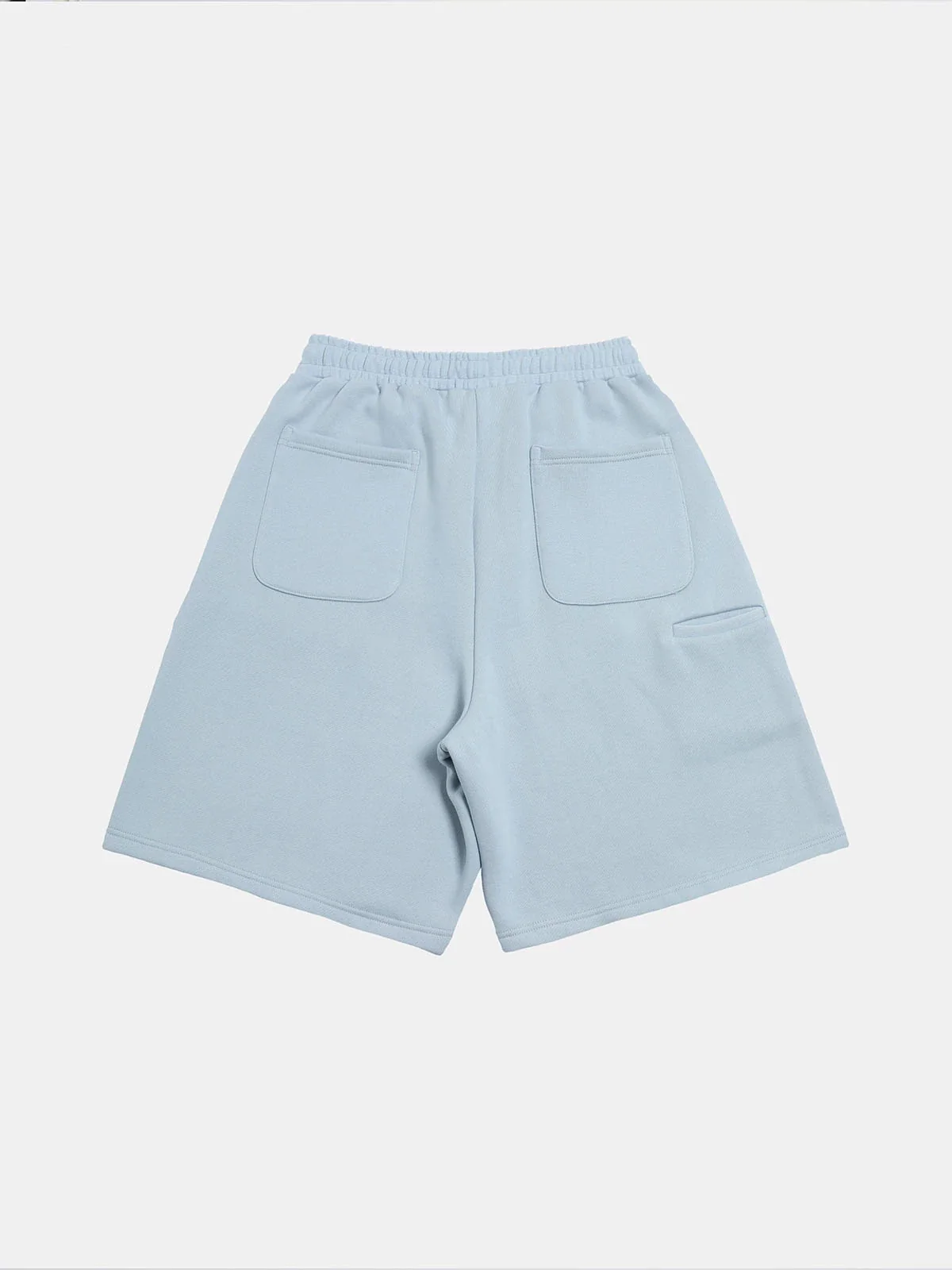 520 GSM COZEY BAGGY 'LIGHT BLUE' SHORTS - Image 7
