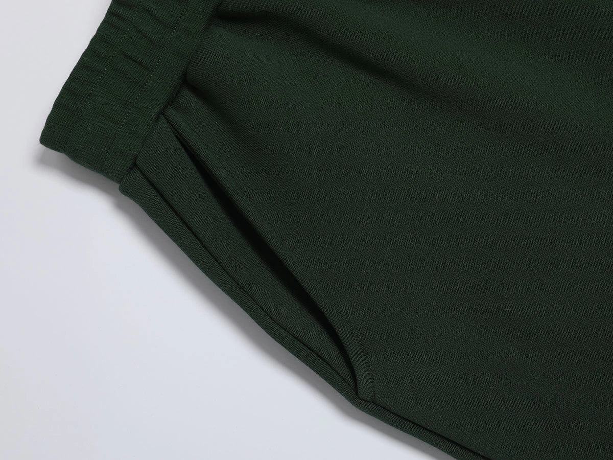 520 GSM COZY BAGGY 'DARK GREEN' JOGGER - Image 4