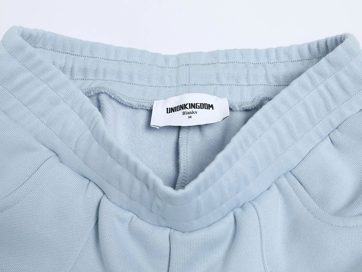 520 GSM COZY BAGGY 'LIGHT BULE' STRAIGHT PANTS - Image 4