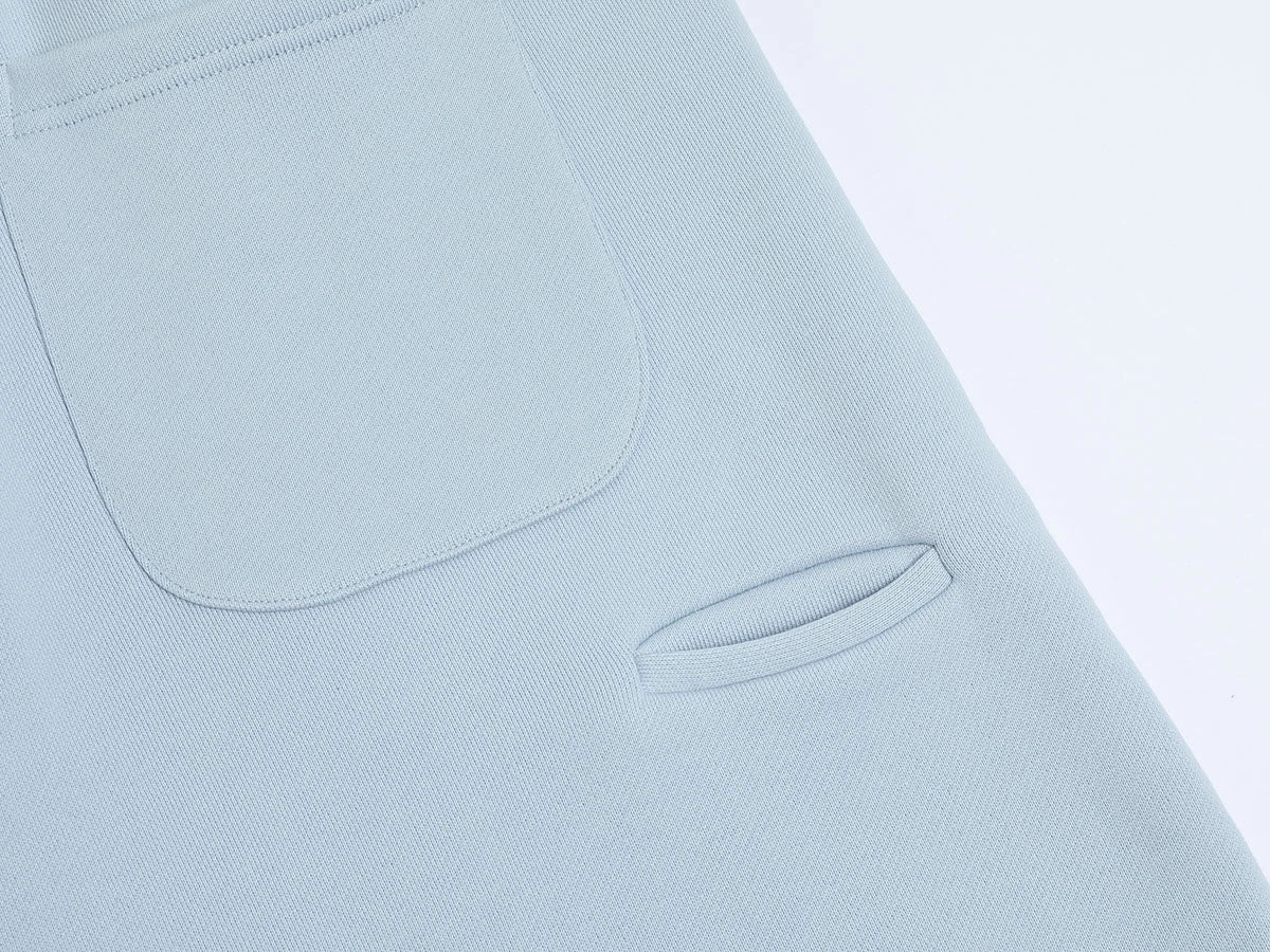 520 GSM COZY BAGGY 'LIGHT BULE' STRAIGHT PANTS - Image 6