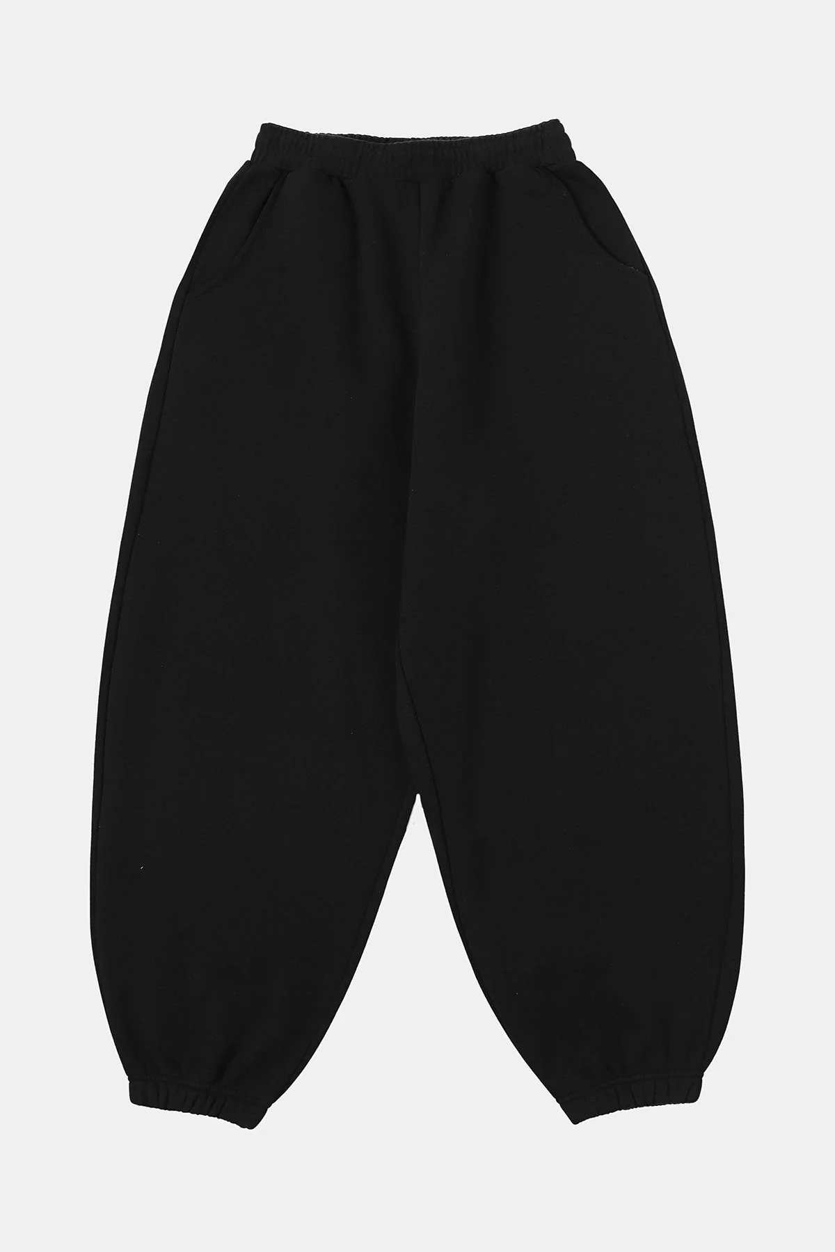 520 GSM COZY BAGGY 'BLACK' JOGGER